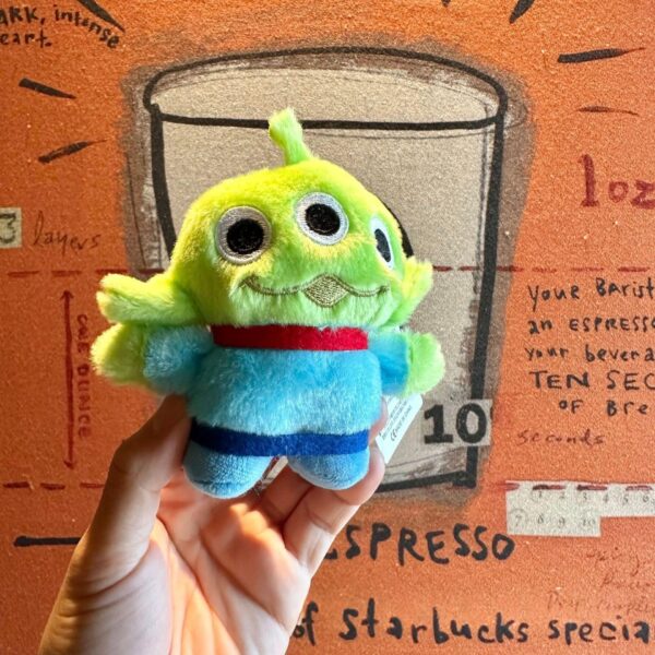 Alien Mini Plush Keychain