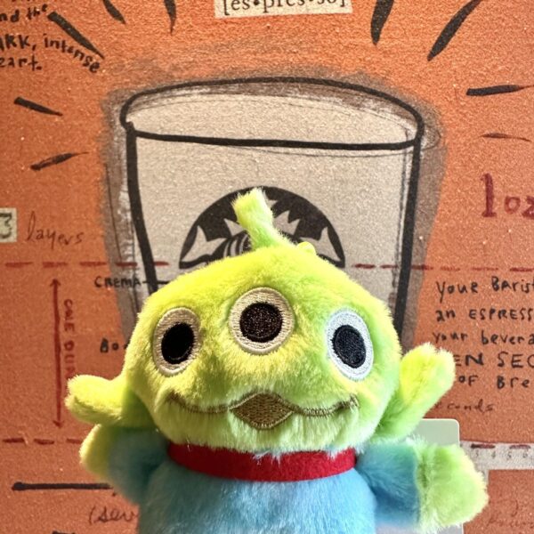 Alien Mini Plush Keychain
