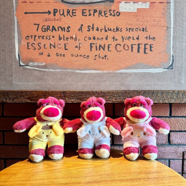 Cute Strawberry Bear Plush Toy